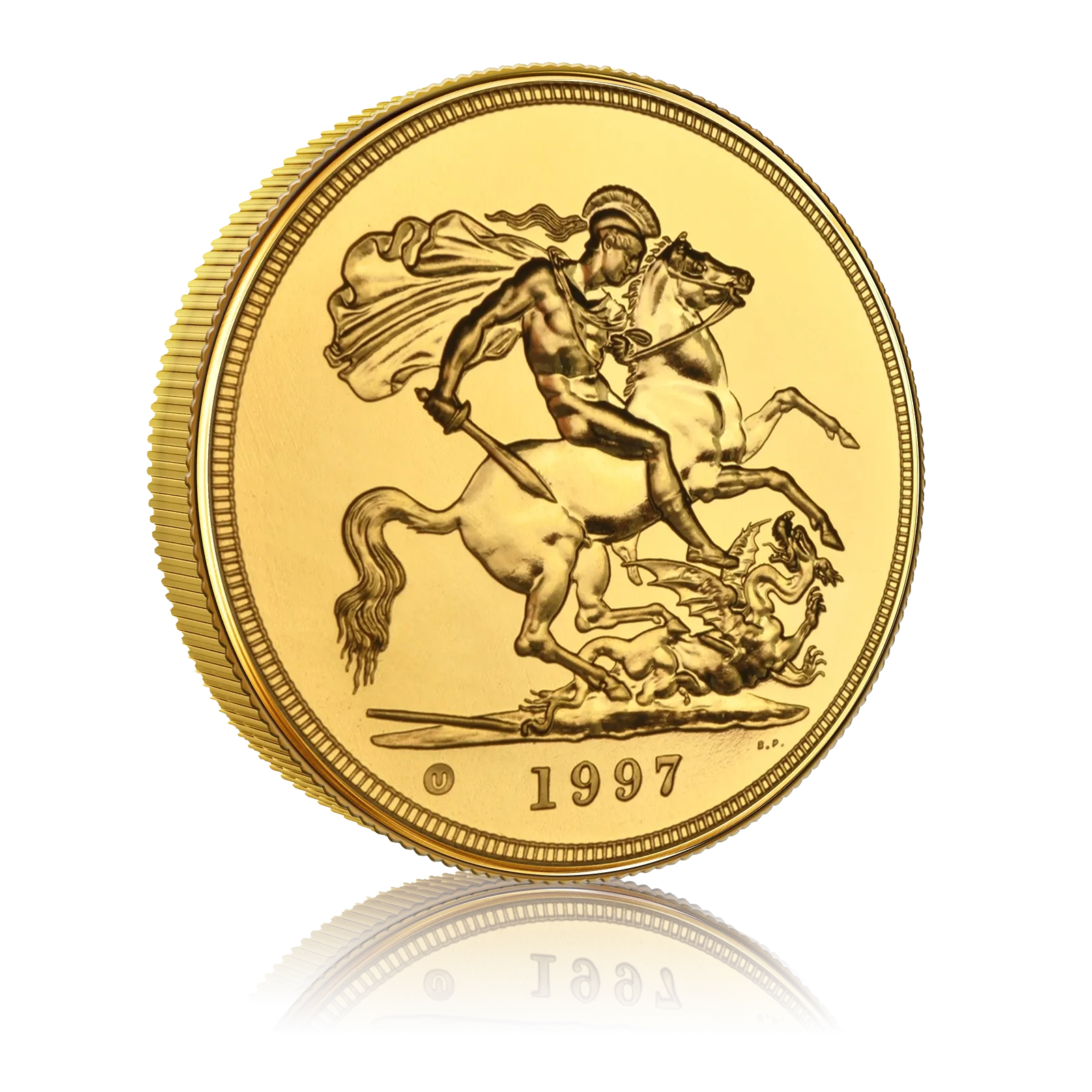 Gold  Proof Quintuple  sovereign (1997) 4